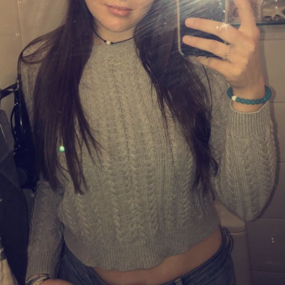 Super Cute Grey Sweater